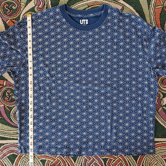 Uniqlo x MFA Boston Japanese Woodcut Pattern Shirt - Picture 6 of 7